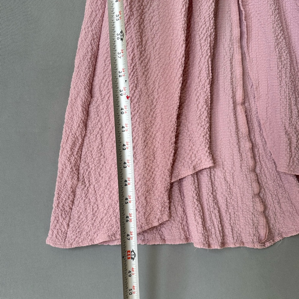 Astr Pink Ruffle Midi Dress - Picture 5 of 8